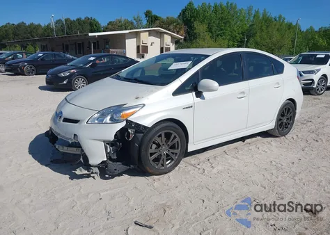 2013 Toyota Prius Two from USA, damaged, VIN JTDKN3DU6D0343264